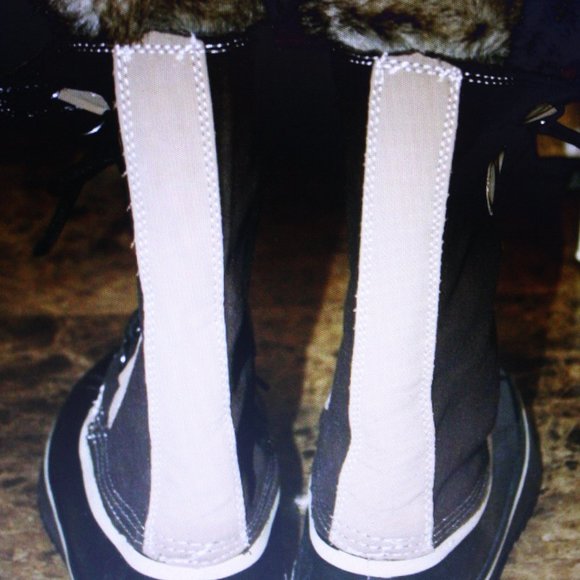 Women's Dupont Winter Boots Sz 11 Brown & Tan Leather Inner Thermo Lite NWOT - Picture 7 of 10